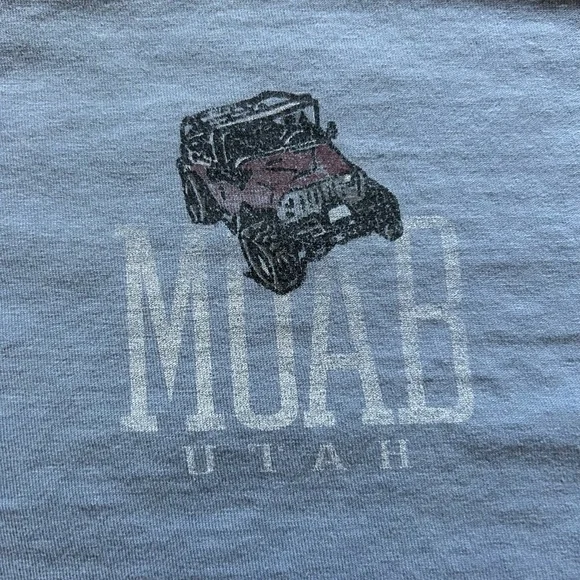 Comfort Wash Moab Utah T-shirt - Picture 3 of 5